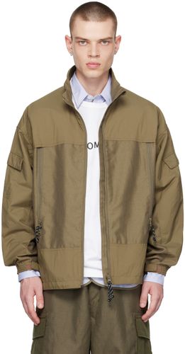 Khaki Zip Jacket - Comme des Garçons Homme - Modalova