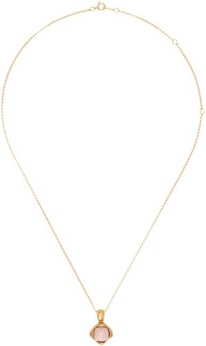 Gold & Opal Tramonto Necklace - Alighieri - Modalova