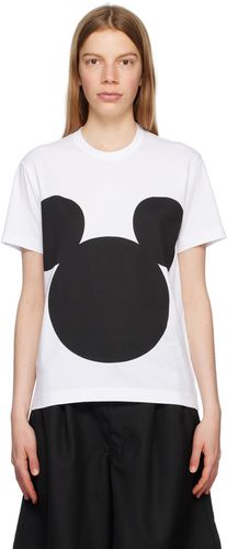 White Graphic T-Shirt - Comme des Garçons Shirt - Modalova