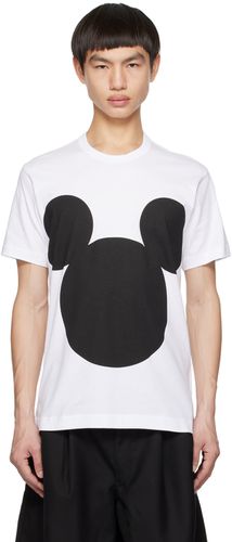 White Printed T-Shirt - Comme des Garçons Shirt - Modalova