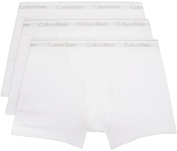 Three-Pack White Classic Boxer Briefs - Calvin Klein Underwear - Modalova