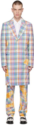 Multicolor Check Coat - Comme des Garçons Homme Plus - Modalova