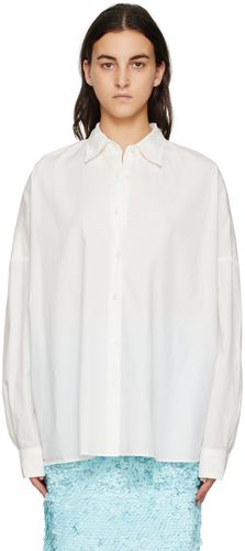 White Oversized Shirt - Dries Van Noten - Modalova
