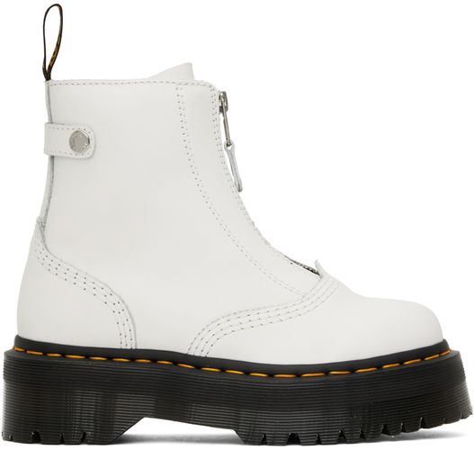 Dr. Martens White Jetta Boots - Dr. Martens - Modalova