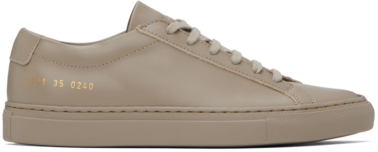 Taupe Achilles Low Sneakers - Common Projects - Modalova
