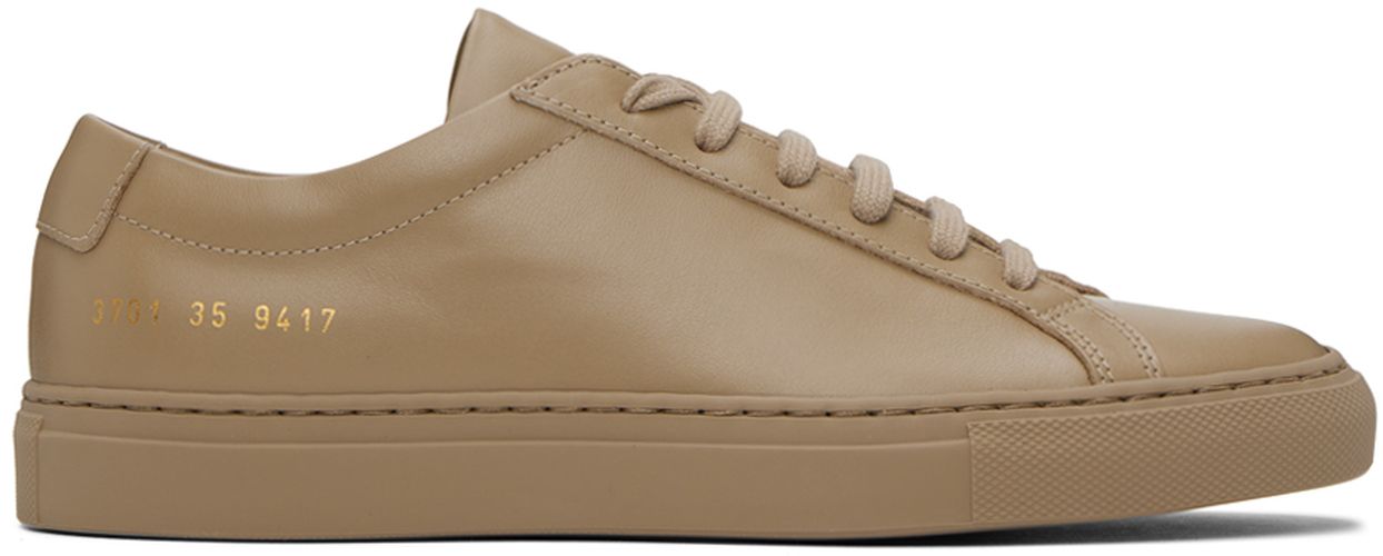 Beige Achilles Low Sneakers - Common Projects - Modalova
