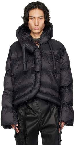 Black Hooded Puffer Jacket - Ottolinger - Modalova