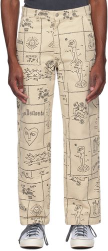 Beige 'The Sexytale' Trousers - Carne Bollente - Modalova