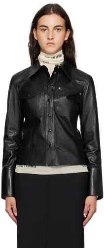 Shirt Leather Jacket - Helmut Lang - Modalova
