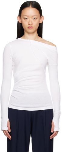 Asymmetric Long Sleeve T-Shirt - Helmut Lang - Modalova