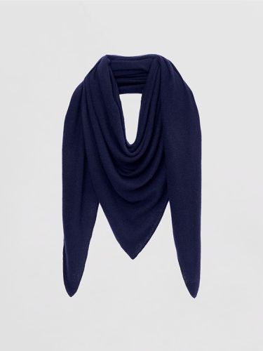 Fine knit organic cashmere triangular scarf - REPEAT cashmere - Modalova
