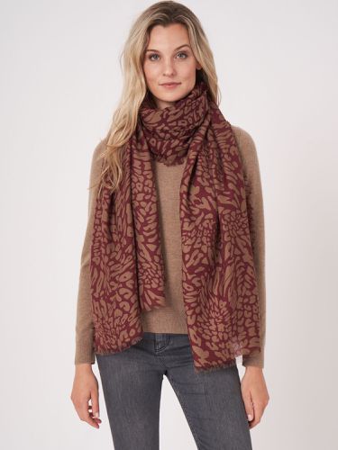Woven printed scarf - REPEAT cashmere - Modalova