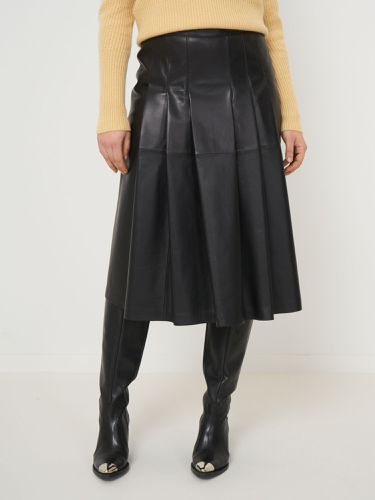 Leather A-line skirt - REPEAT cashmere - Modalova