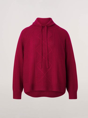 Merino wool sweater with drawstrings - REPEAT cashmere - Modalova