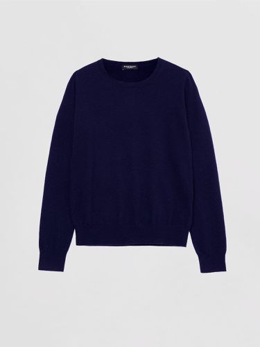 Basic organic cashmere sweater with round neckline - REPEAT cashmere - Modalova