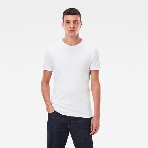 Basic T-Shirt 2-Pack - White - Men - G-Star RAW - Modalova