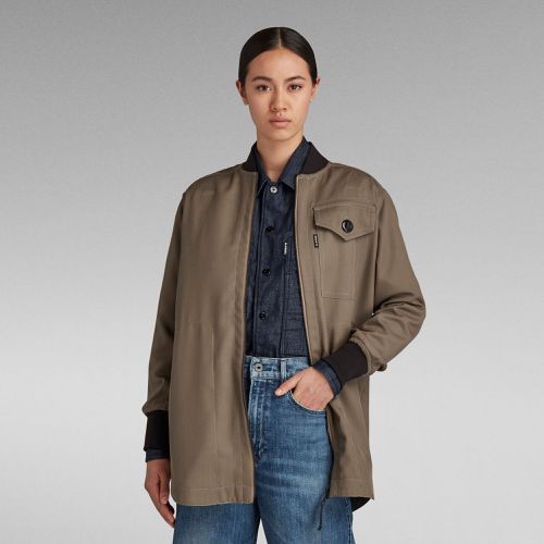 Bomber Collar Overshirt - Women - G-Star RAW - Modalova