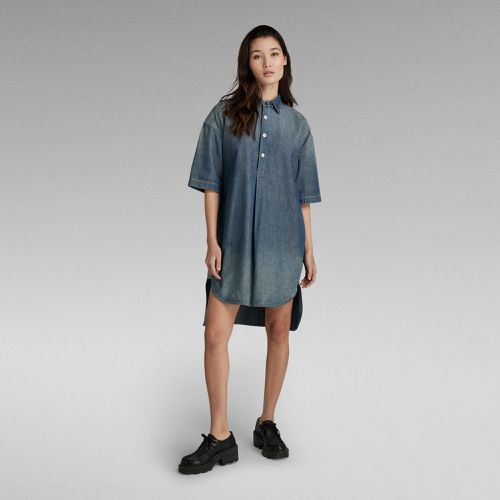 Shirt Dress - Medium blue - Women - G-Star RAW - Modalova