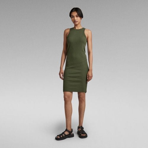 Vestido Tank Slim - Verde - Mujer - G-Star RAW - Modalova