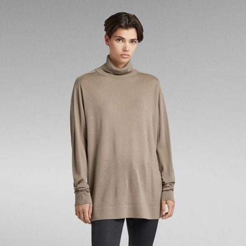 Knitted Turtleneck Sweater Loose - Women - G-Star RAW - Modalova