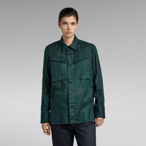 Camisa Mysterious - Verde - Mujer - G-Star RAW - Modalova