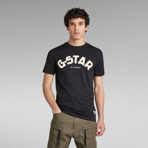 Puff Logo Slim T-Shirt - - Men - G-Star RAW - Modalova