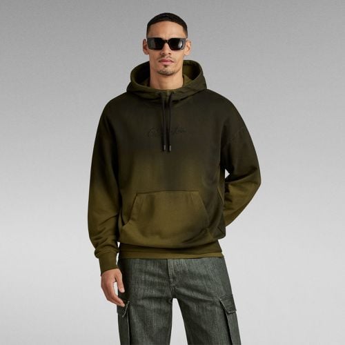 Hand Sprayed Hooded Loose Sweater - Men - G-Star RAW - Modalova