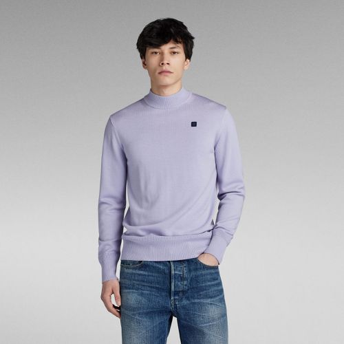 Premium Core Mock Knitted Sweater - Men - G-Star RAW - Modalova