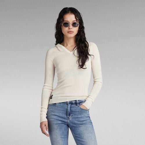 Hooded Slim Knitted Sweater - Women - G-Star RAW - Modalova