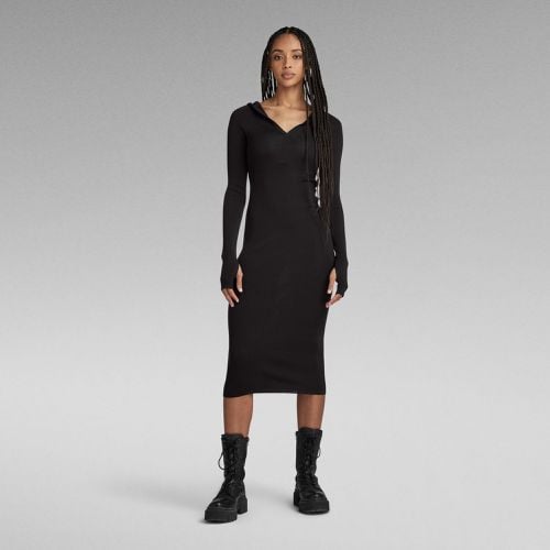 Vestido Hooded Slim Knitted - Mujer - G-Star RAW - Modalova