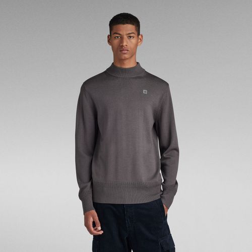 Premium Core Mock Knitted Sweater - Men - G-Star RAW - Modalova