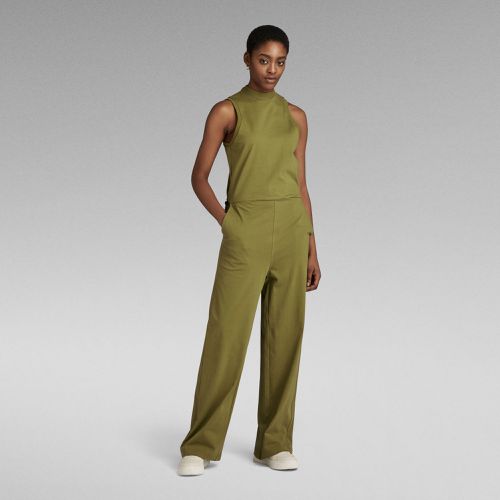 Open Back Jumpsuit - Green - Women - G-Star RAW - Modalova