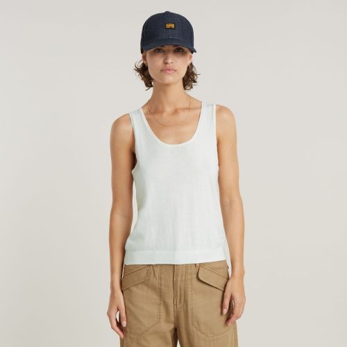 Camiseta Sin Mangas Lightweight Knitted Summer - Mujer - G-Star RAW - Modalova