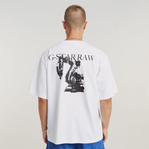 Industry Back Graphic Boxy T-Shirt - - Men - G-Star RAW - Modalova