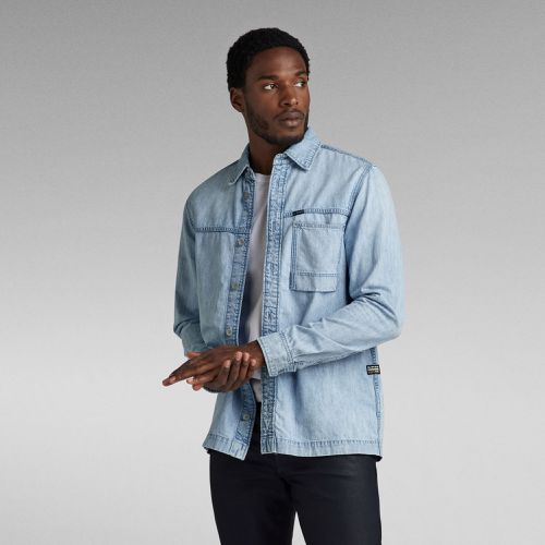 Pocket Regular Denim Shirt - - Men - G-Star RAW - Modalova