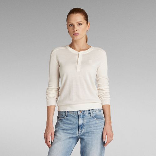 Core Henley Knitted Sweater - Women - G-Star RAW - Modalova