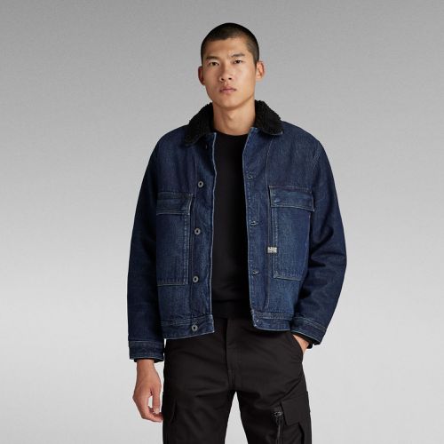 Utility Flap Pocket Sherpa Jacket - Men - G-Star RAW - Modalova