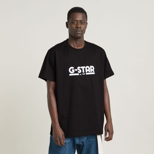 Unisex Line Script Loose T-Shirt - - Men - G-Star RAW - Modalova