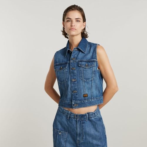 Chaleco Shrunken Denim - Mujer - G-Star RAW - Modalova