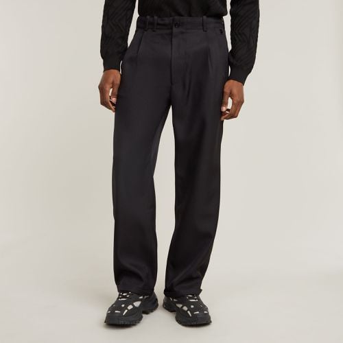 Pleated Chino Relaxed - Black - Men - G-Star RAW - Modalova