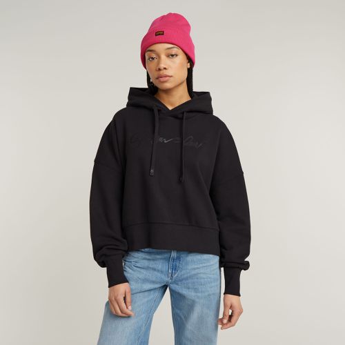 Suéter G-Script Oversized Hooded - Mujer - G-Star RAW - Modalova