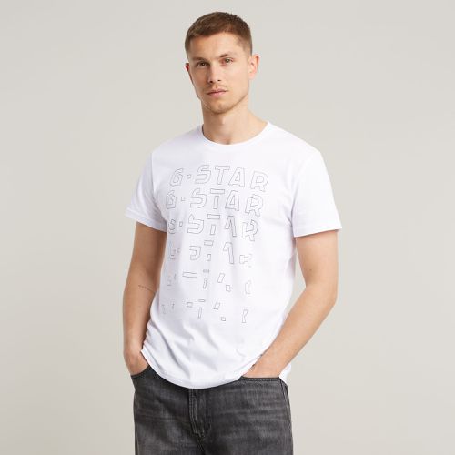 Gradient Graphic T-Shirt - - Men - G-Star RAW - Modalova