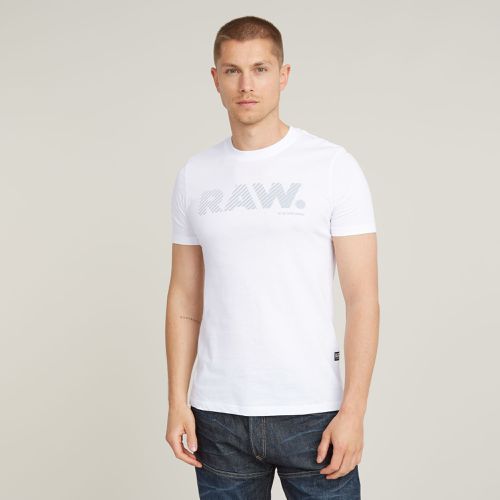 D RAW. Logo Slim T-Shirt - - Men - G-Star RAW - Modalova