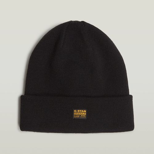 Effo Long Beanie - Black - Men - G-Star RAW - Modalova