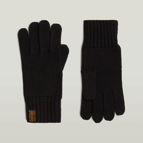 Effo Gloves - Black - Men - G-Star RAW - Modalova