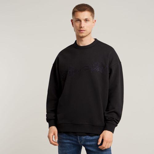 Chenille G-Script Loose Sweater - Men - G-Star RAW - Modalova