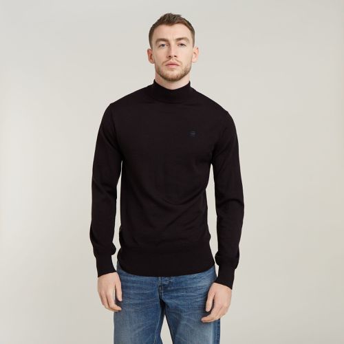 Jersey Premium Core Mock Neck Knitted - Hombre - G-Star RAW - Modalova