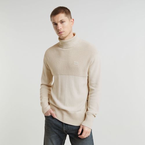 Jersey Knitted Turtle Neck Fisherman - Hombre - G-Star RAW - Modalova