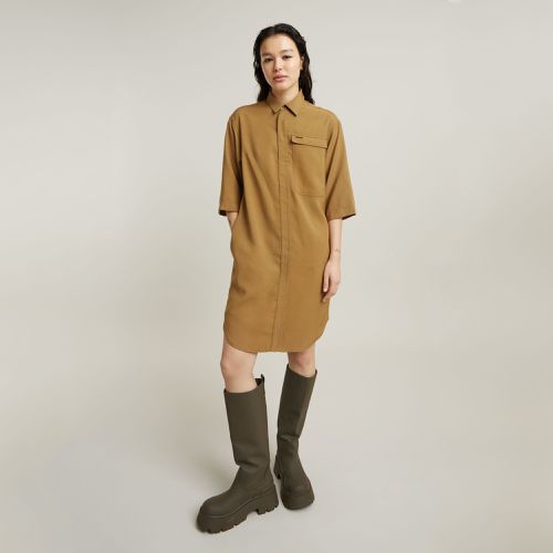 Cargo Tunic Dress - Beige - Women - G-Star RAW - Modalova