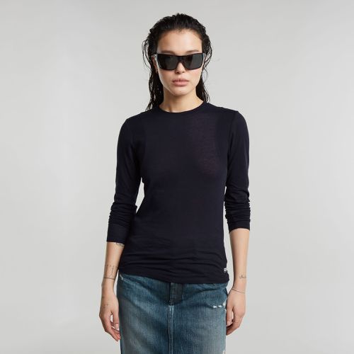 Top Ribbed Shoulder Panels Slim - Mujer - G-Star RAW - Modalova